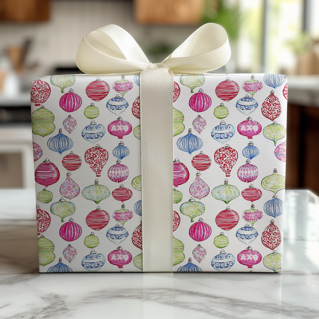 Glass Bauble - Wrapping Paper