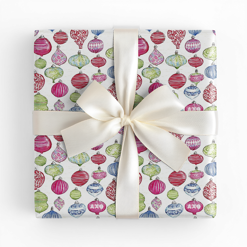 Glass Bauble - Wrapping Paper
