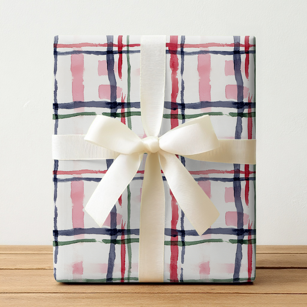 Cardigan Plaid - Wrapping Paper