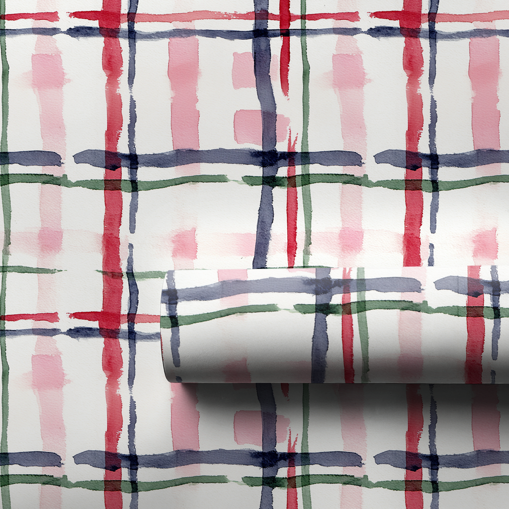 Cardigan Plaid - Wrapping Paper