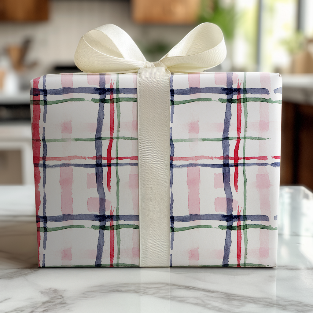 Cardigan Plaid - Wrapping Paper