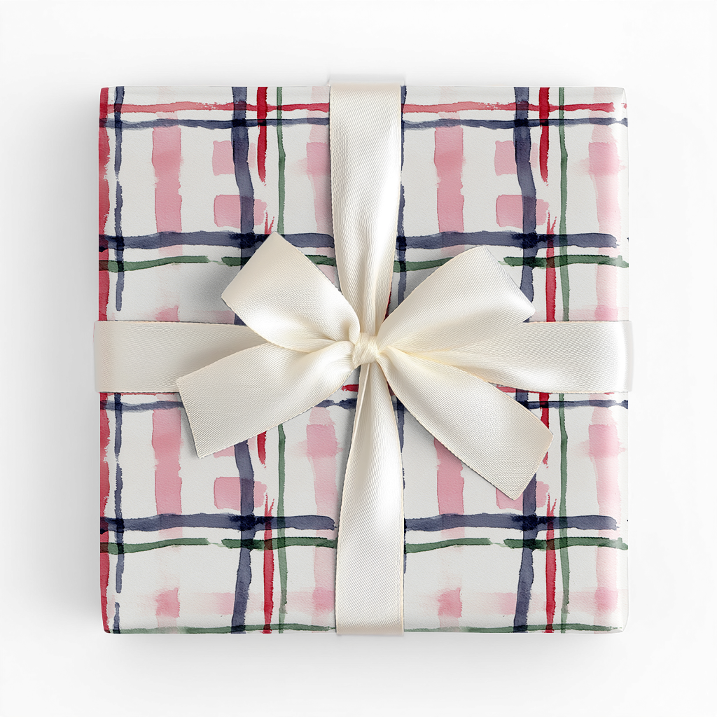 Cardigan Plaid - Wrapping Paper