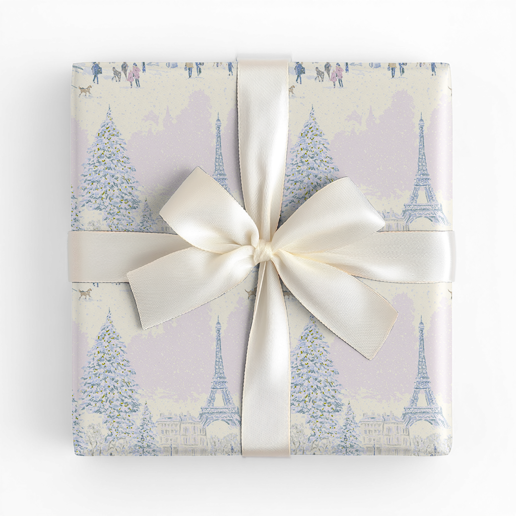 Merry in Paris - Wrapping Paper