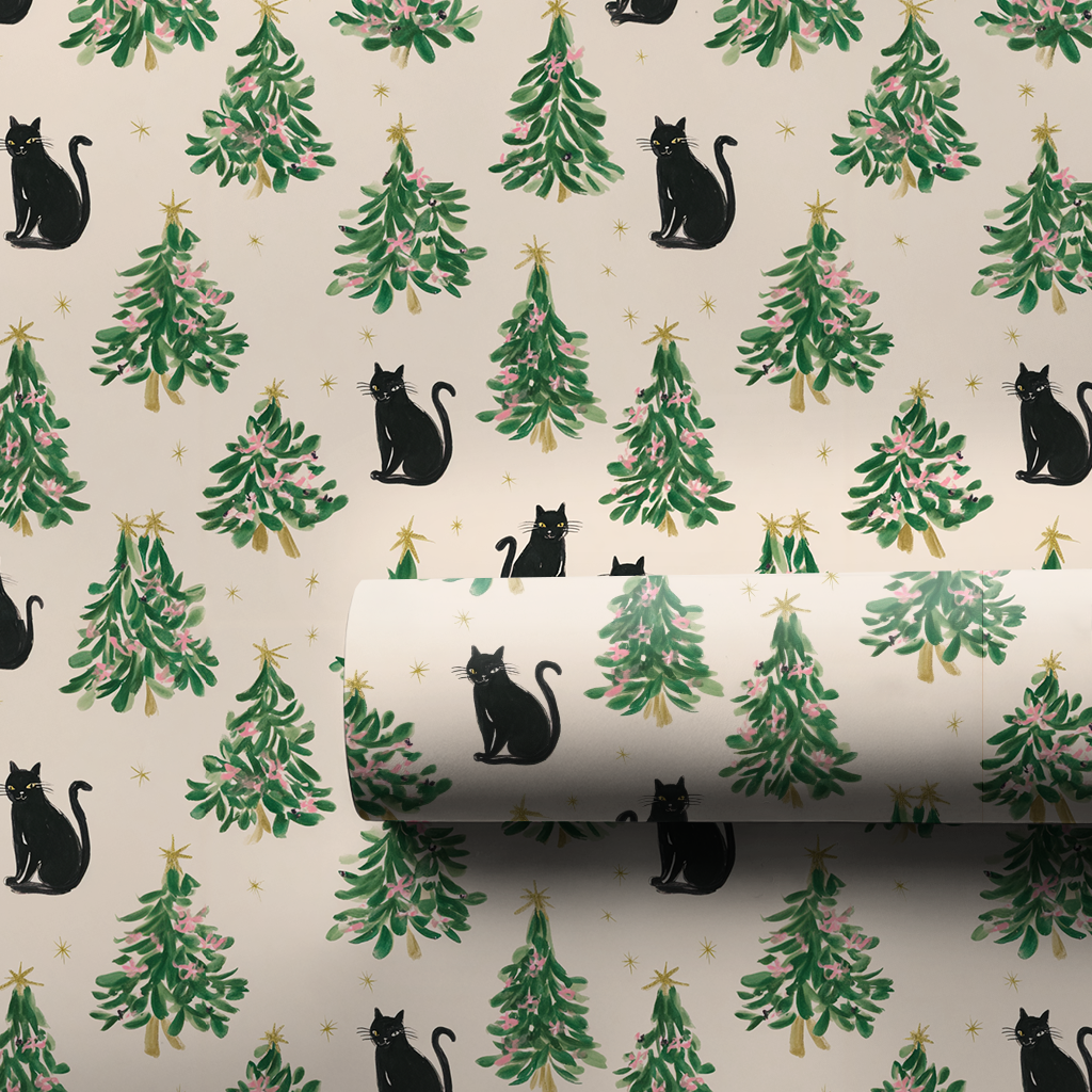Fur Night - Wrapping Paper