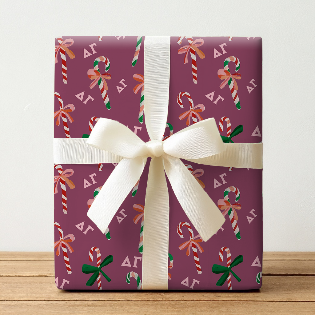 Delta Gamma Swirls - Wrapping Paper