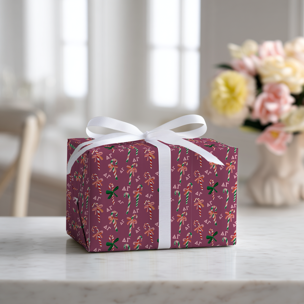 Delta Gamma Swirls - Wrapping Paper