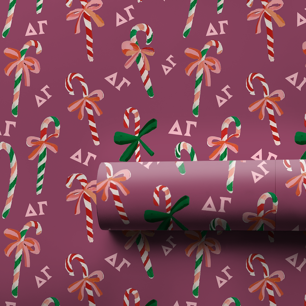 Delta Gamma Swirls - Wrapping Paper