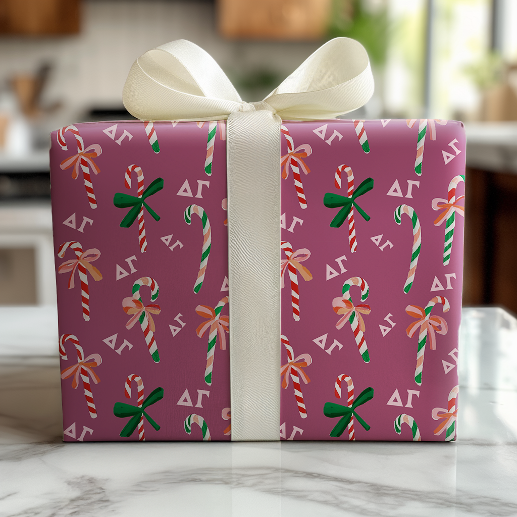 Delta Gamma Swirls - Wrapping Paper