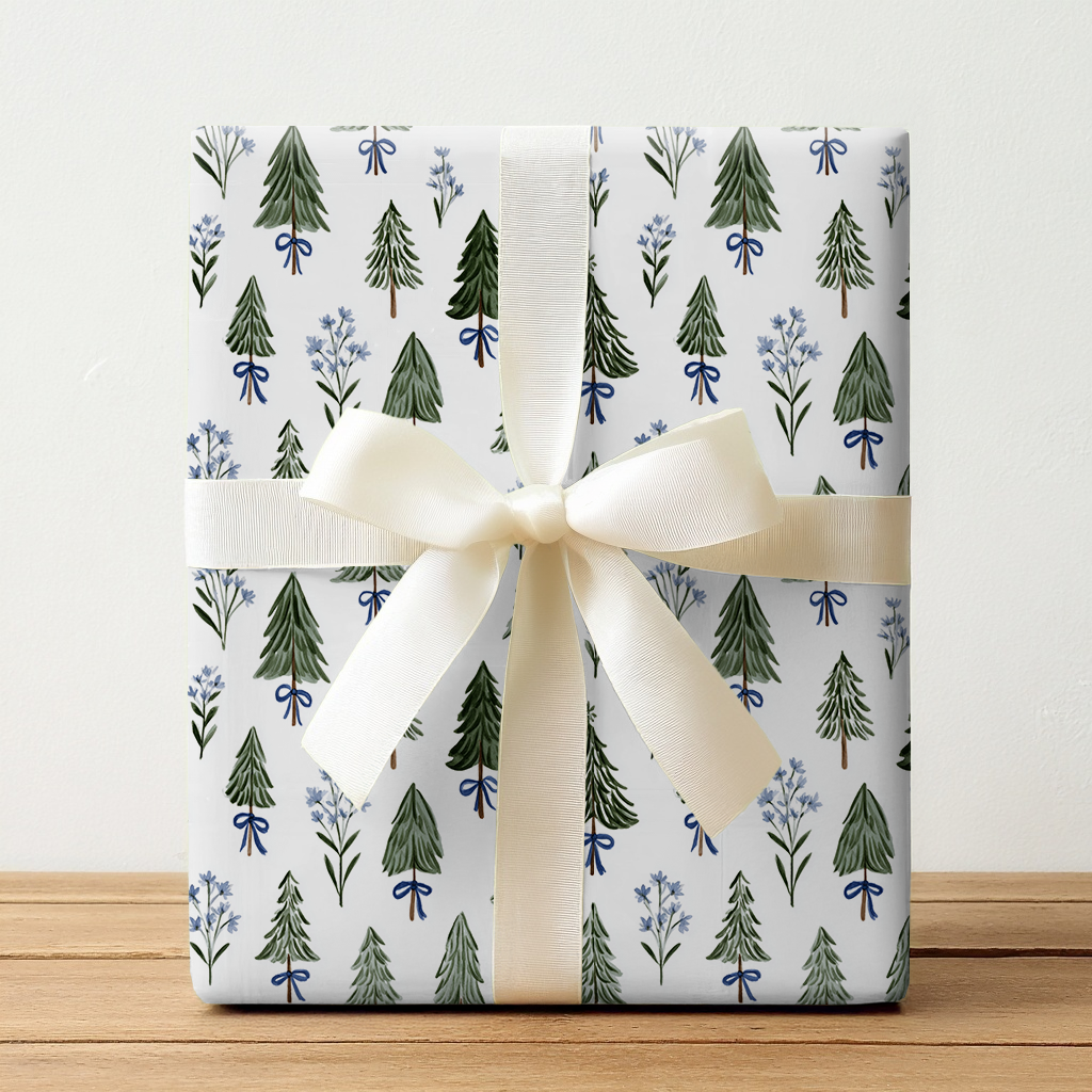 Blue Pine - Wrapping Paper