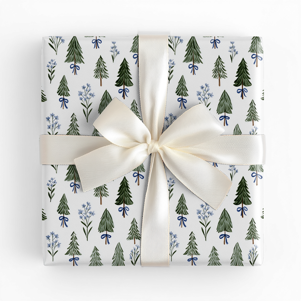 Blue Pine - Wrapping Paper