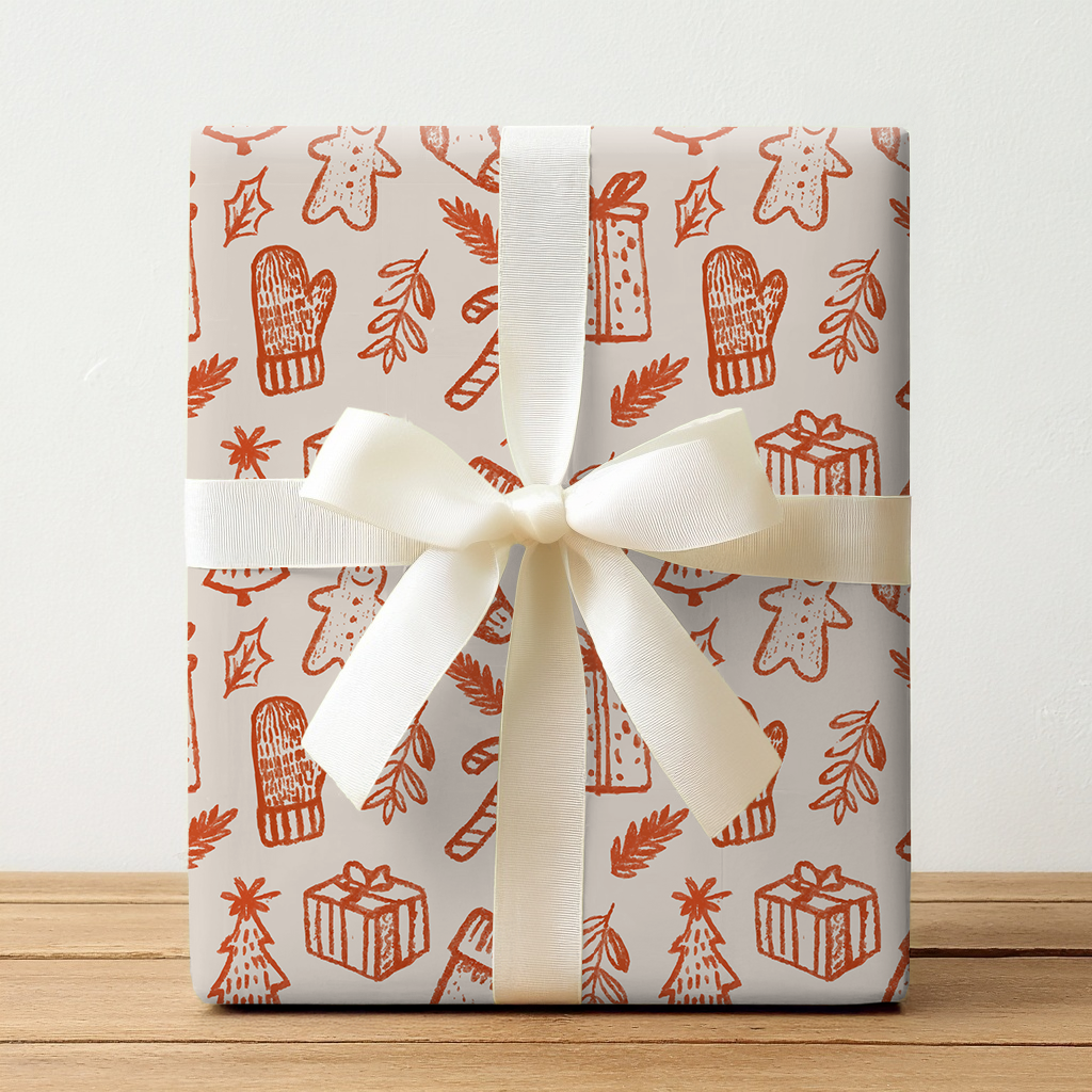 Christmas in Ink - Wrapping Paper