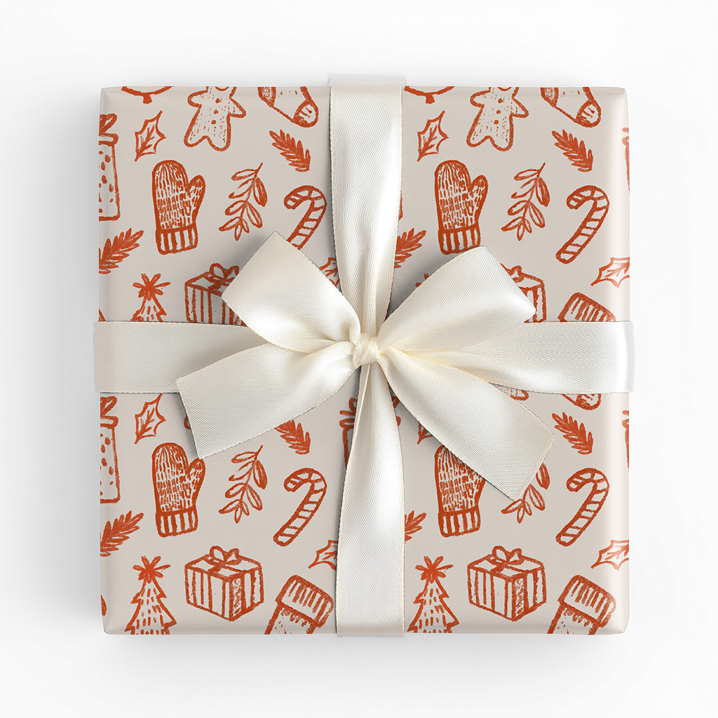 Christmas in Ink - Wrapping Paper