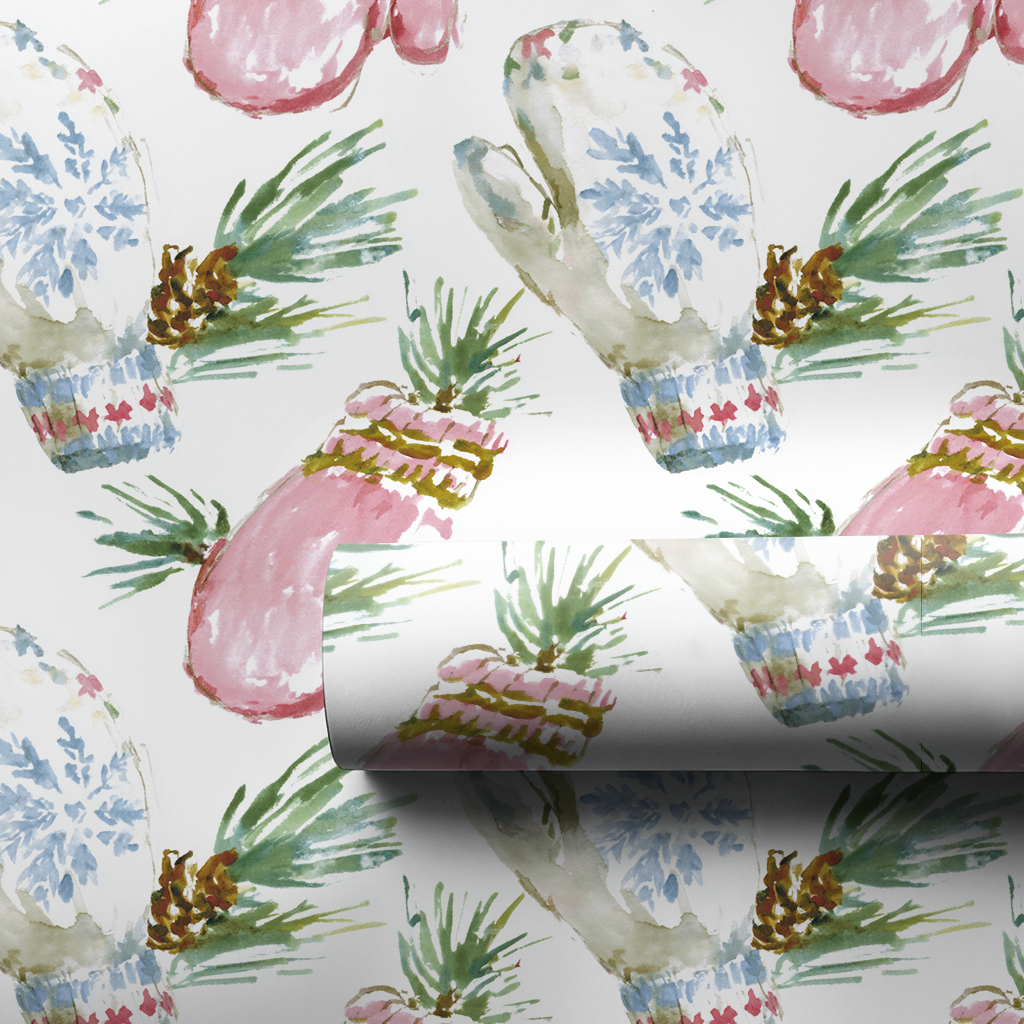 Anna Mittens-Wrapping Paper