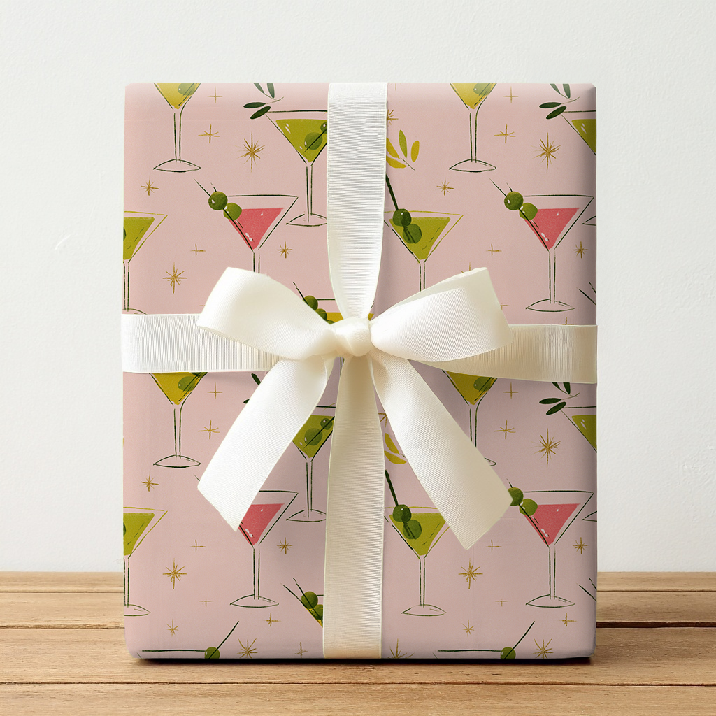 Mistletoe Martini - Wrapping Paper