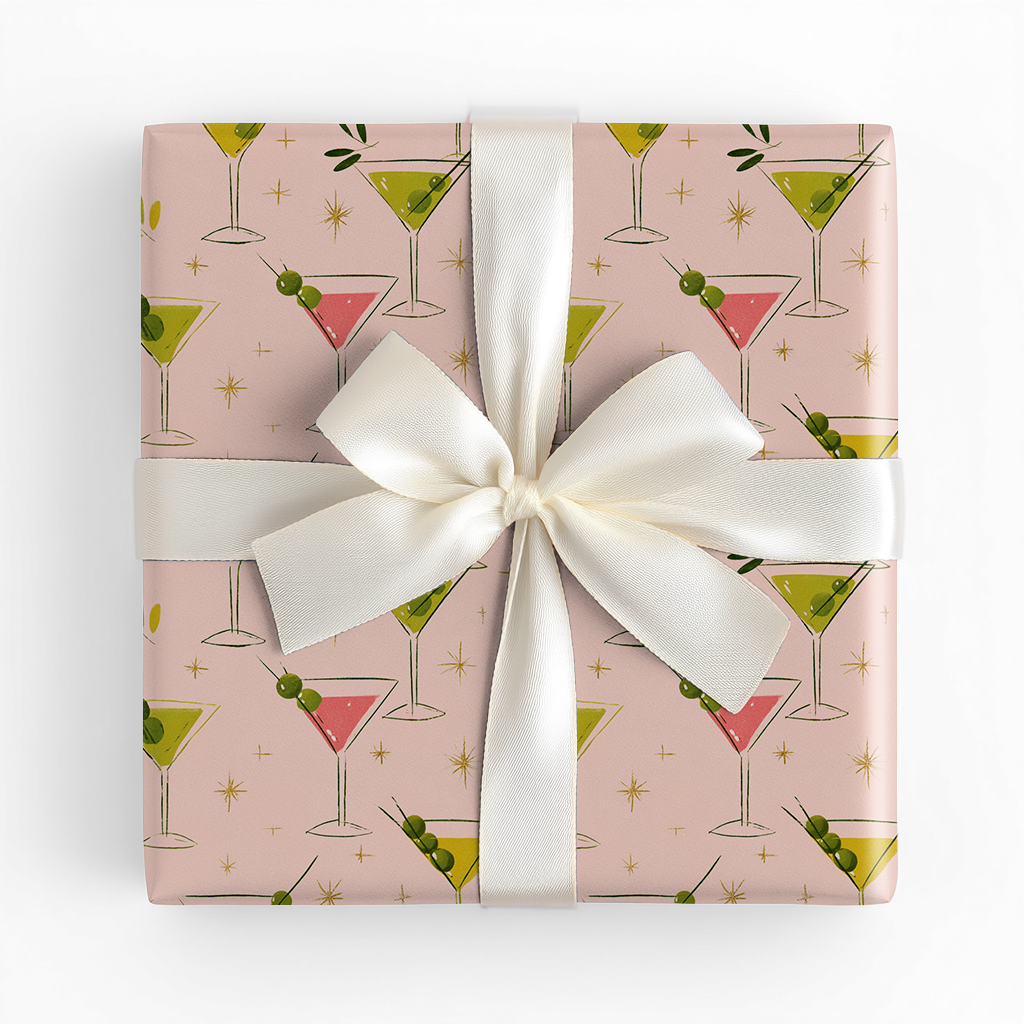 Mistletoe Martini - Wrapping Paper