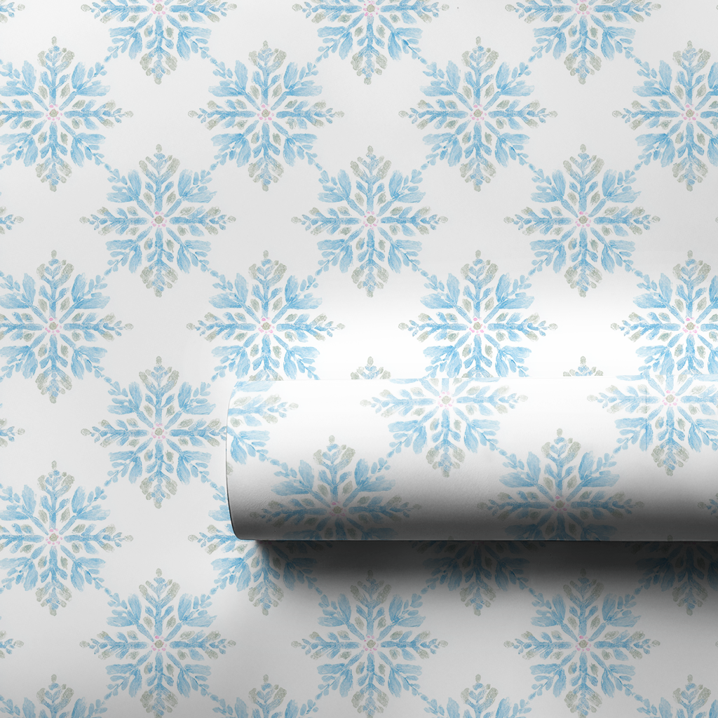 North Pole Snowfall - Wrapping Paper