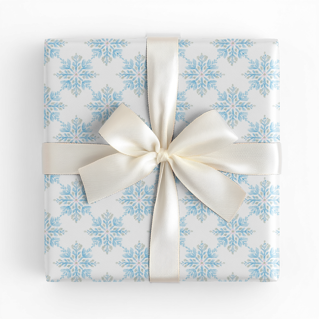 North Pole Snowfall - Wrapping Paper