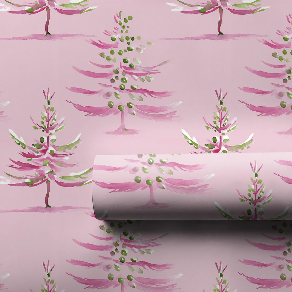 Pink Frost - Wrapping Paper