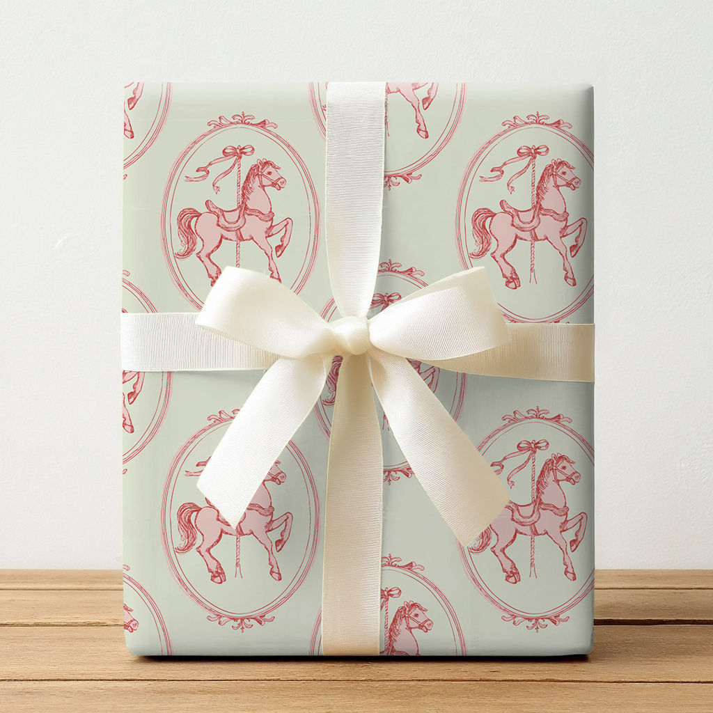 Cotton Candy Carousel - Wrapping Paper