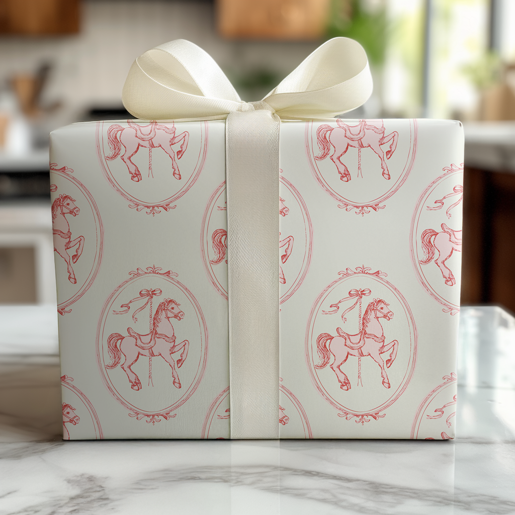 Cotton Candy Carousel - Wrapping Paper