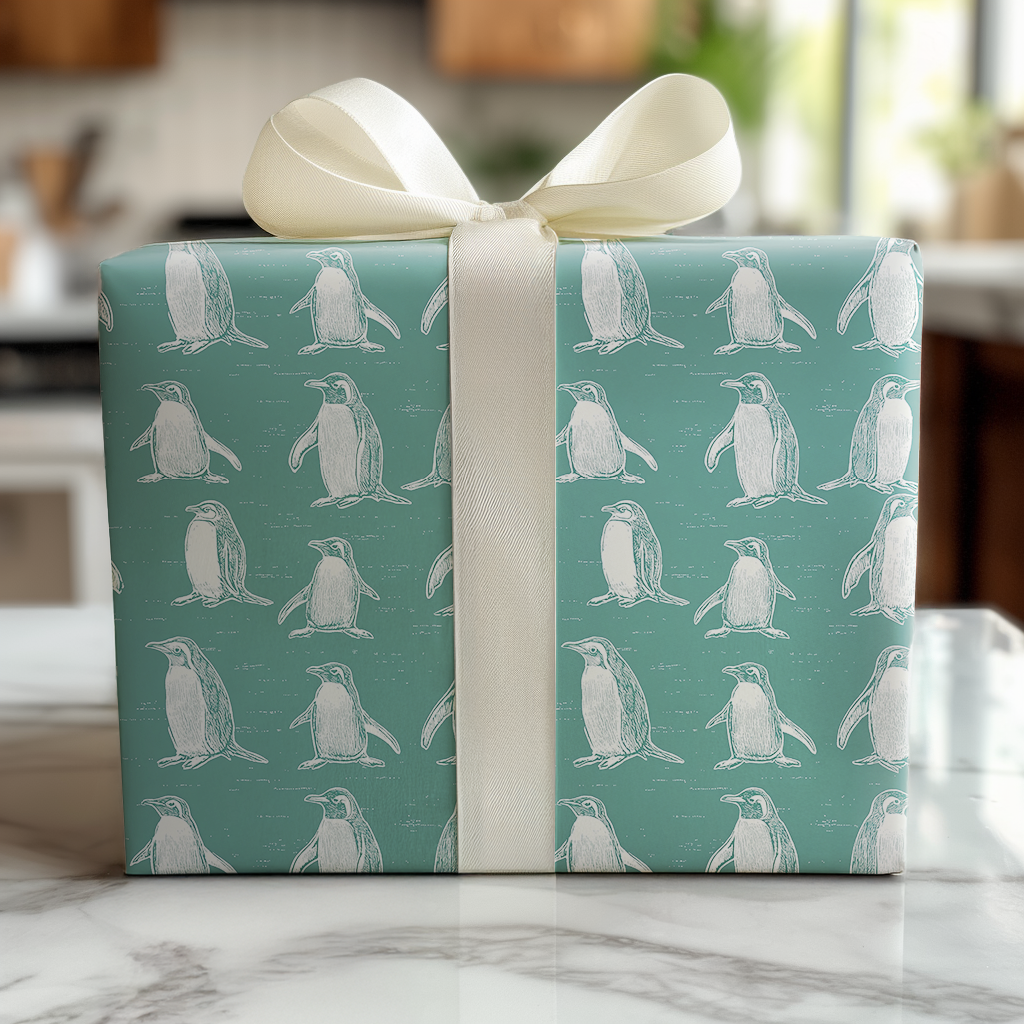 Polly Penguins - Wrapping Paper