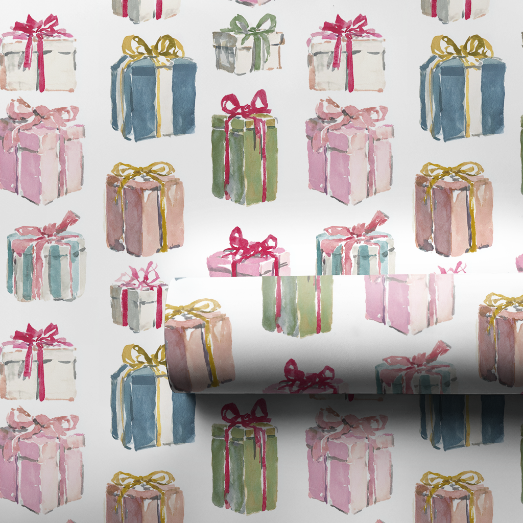 Paisley Presents-Wrapping Paper