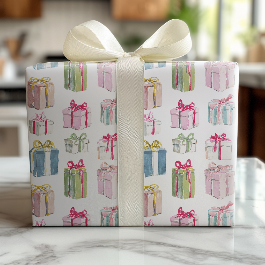 Paisley Presents-Wrapping Paper