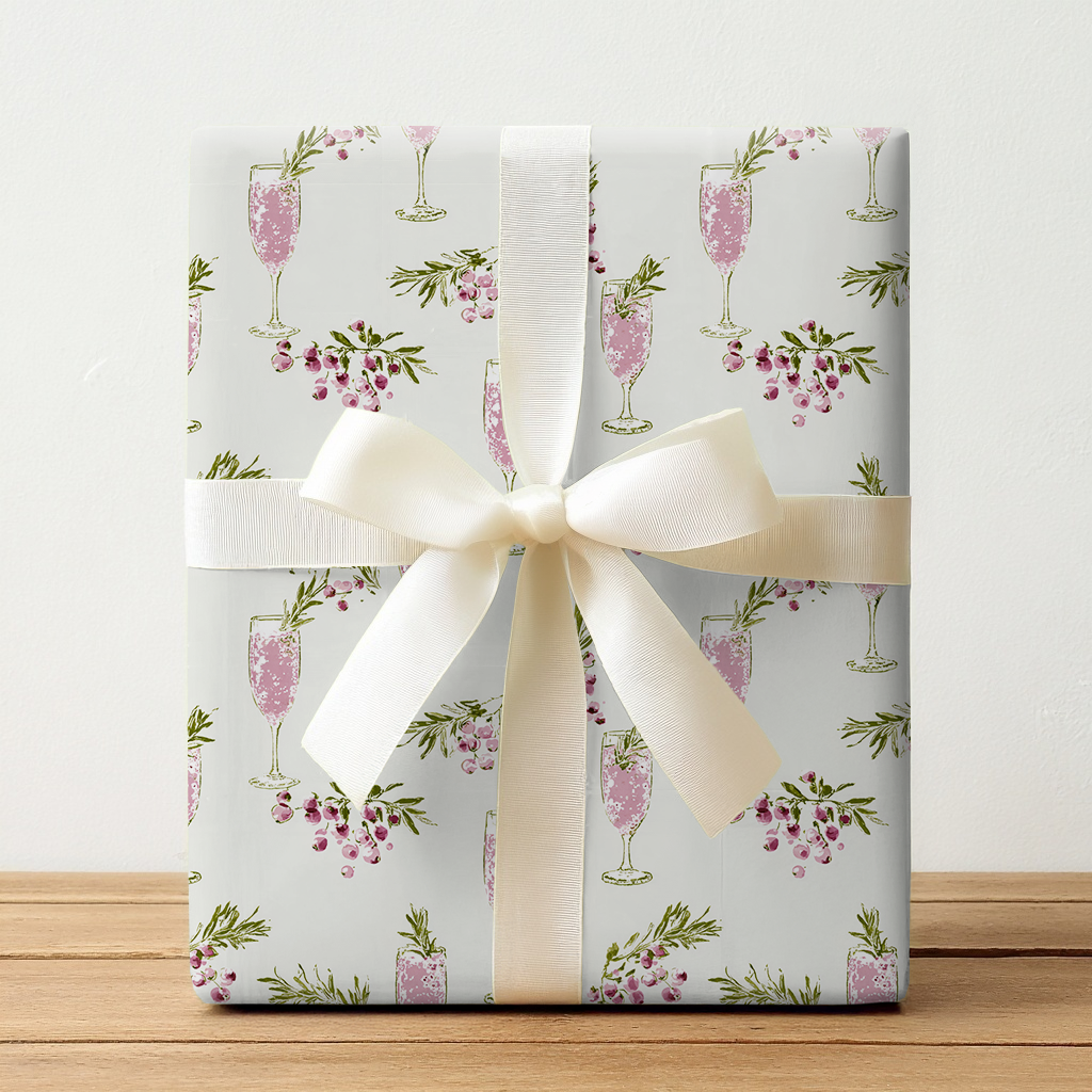 Cranberry Fizz - Wrapping Paper