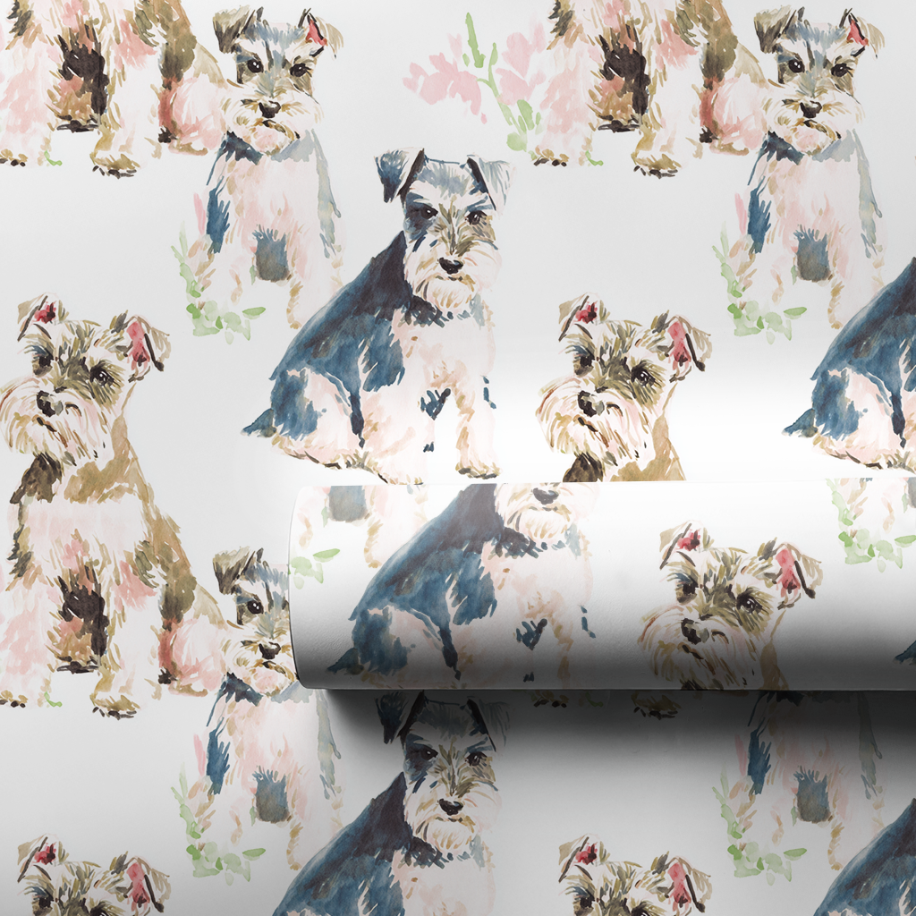 Barkley Barks-Wrapping Paper