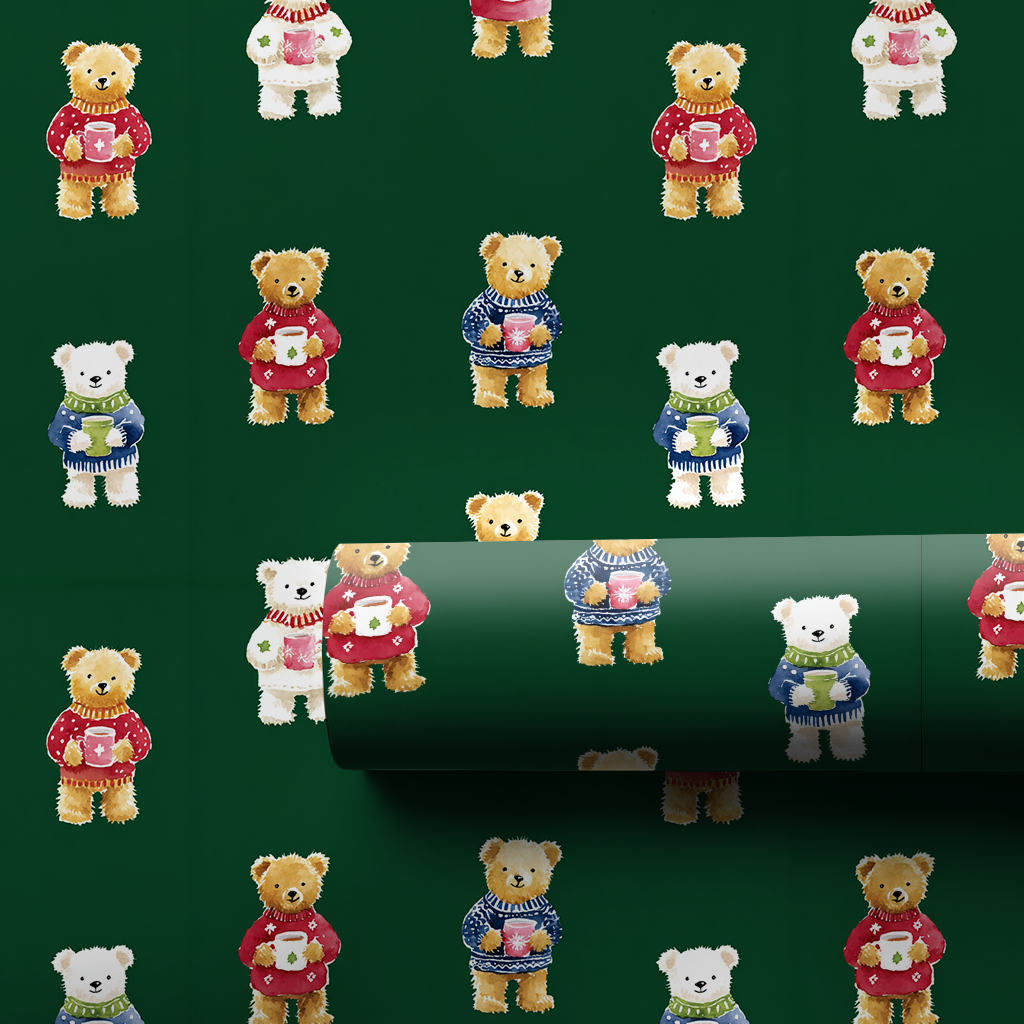 Milton Bear - Wrapping Paper