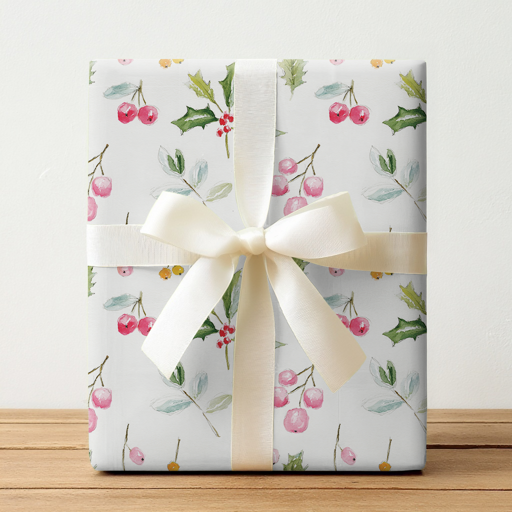 Holly & Bright - Wrapping Paper