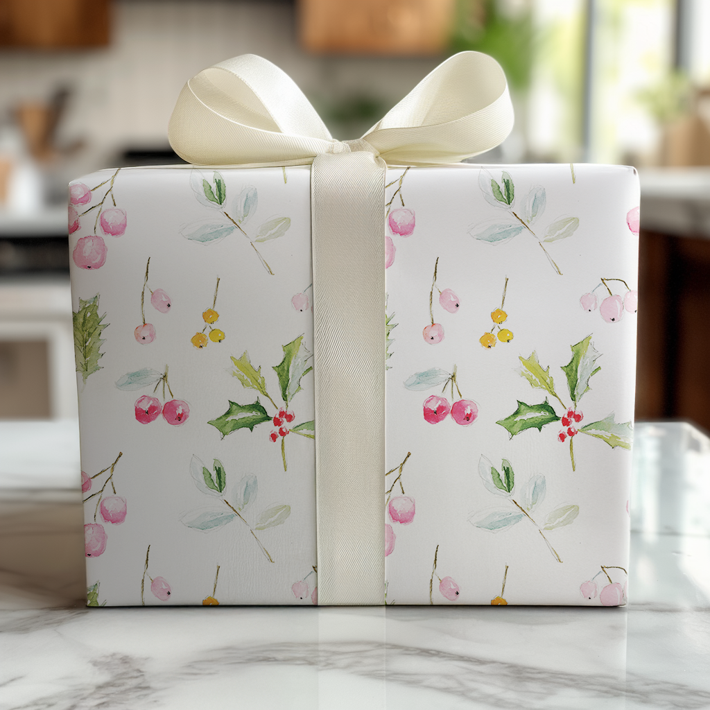 Holly & Bright - Wrapping Paper