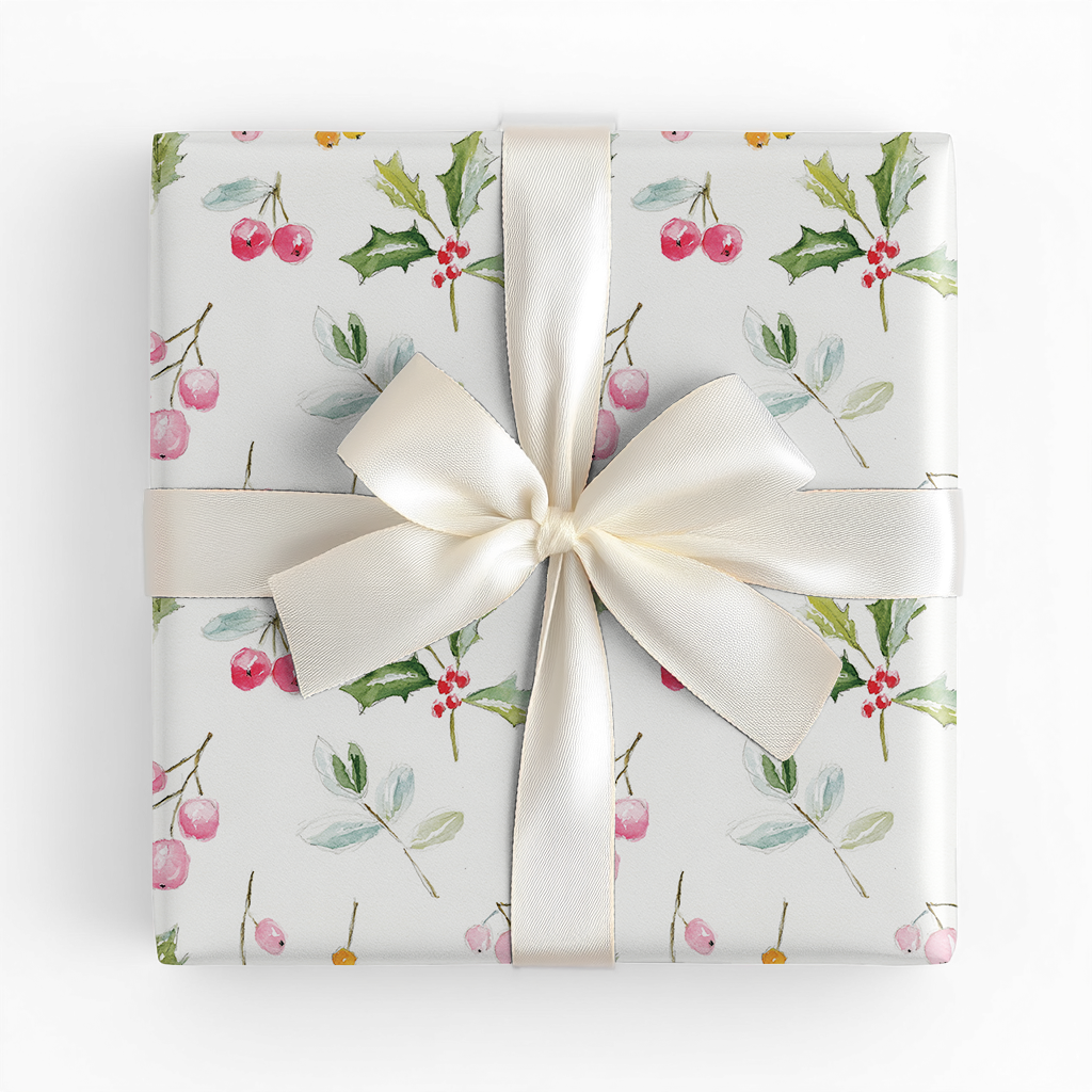 Holly & Bright - Wrapping Paper