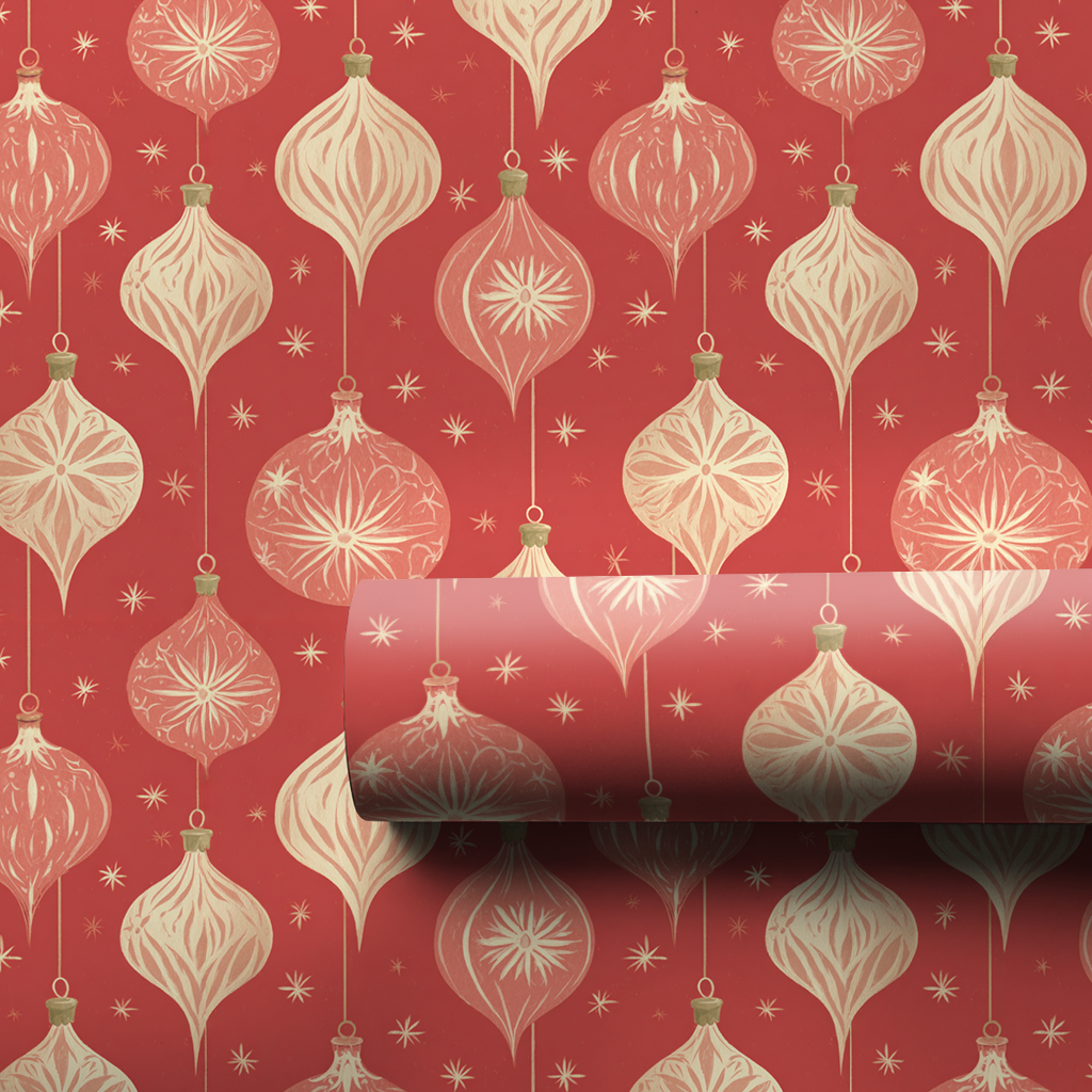 Burnt Bauble - Wrapping Paper
