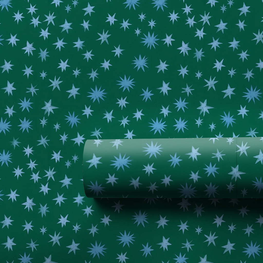 Starlit Blues - Wrapping Paper