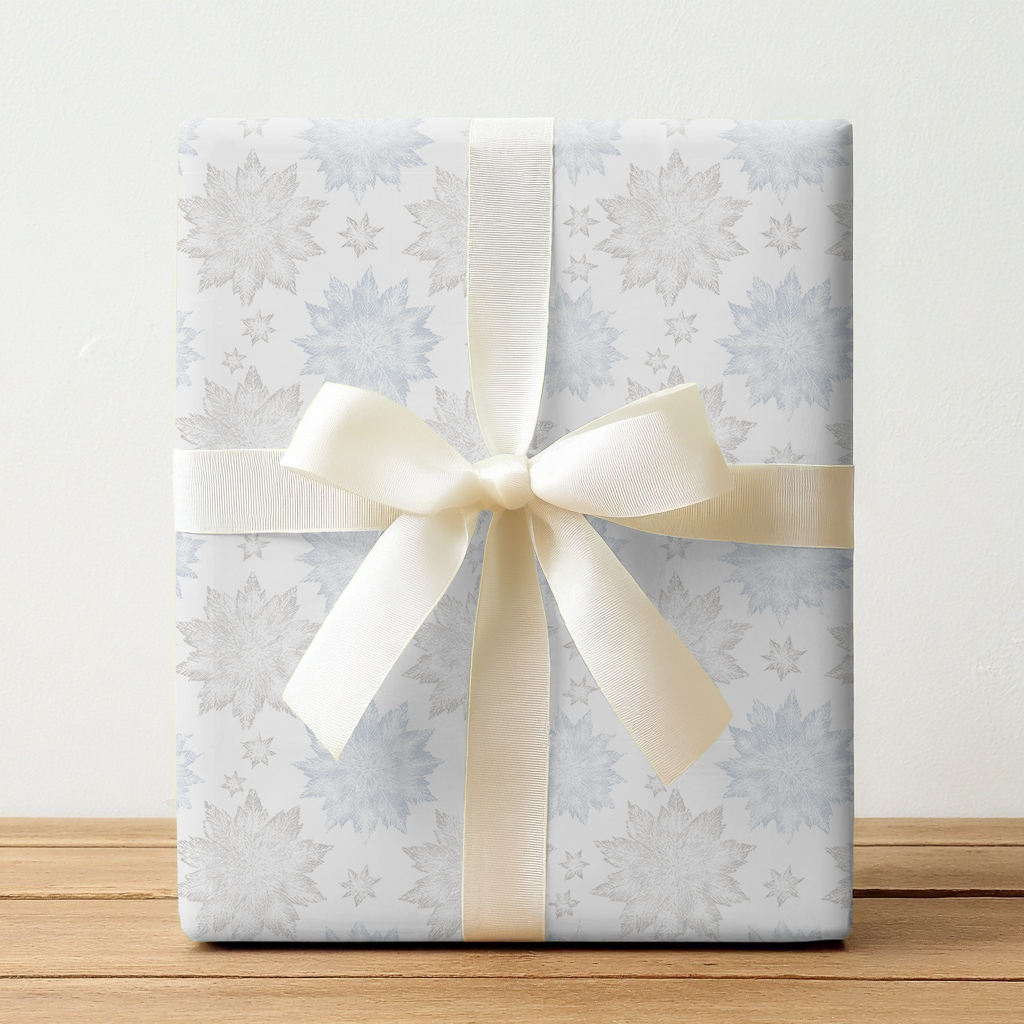 Twinkling Snowflakes - Wrapping Paper