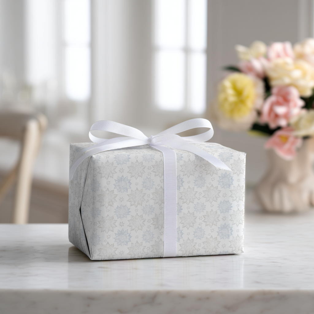 Twinkling Snowflakes - Wrapping Paper