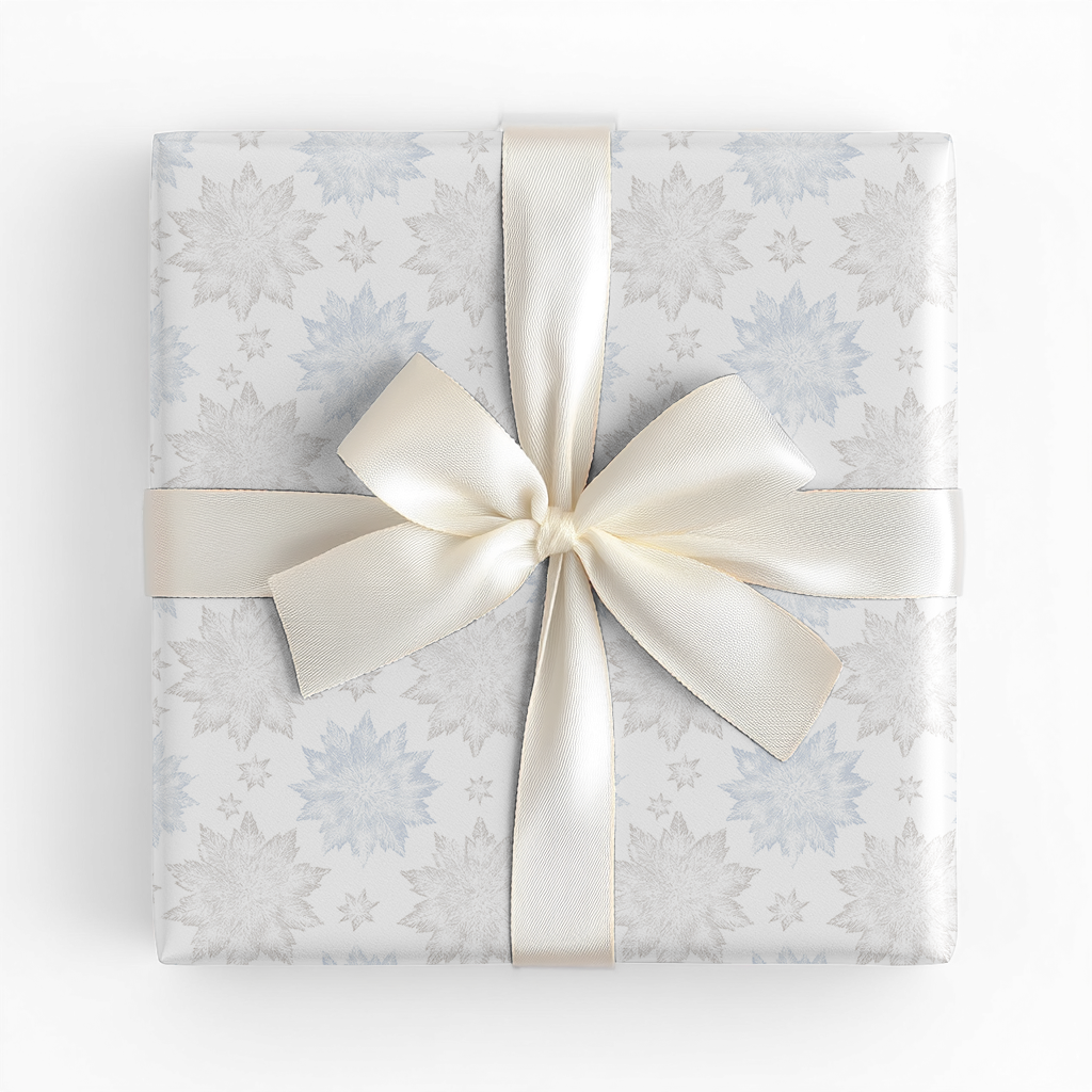 Twinkling Snowflakes - Wrapping Paper