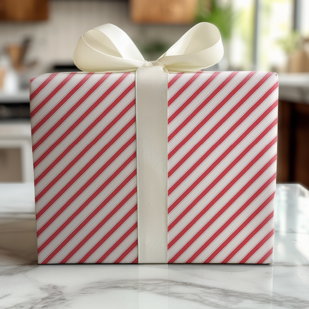 Blush & Berry Stripes - Wrapping Paper