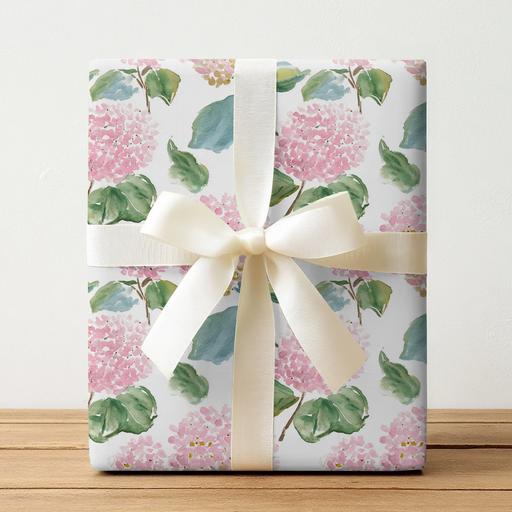 Hadleigh Hydrangea-Wrapping Paper