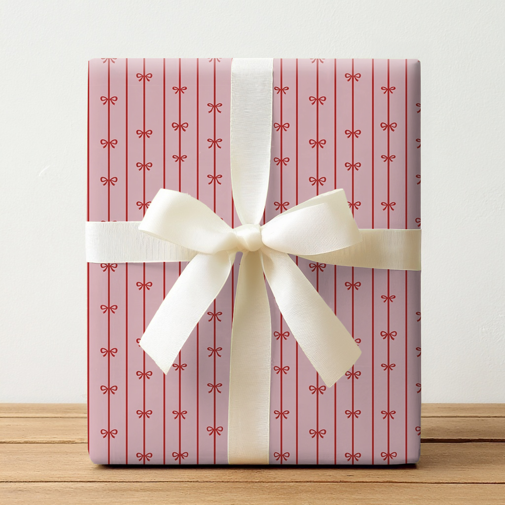 Tied in Lines - Wrapping Paper