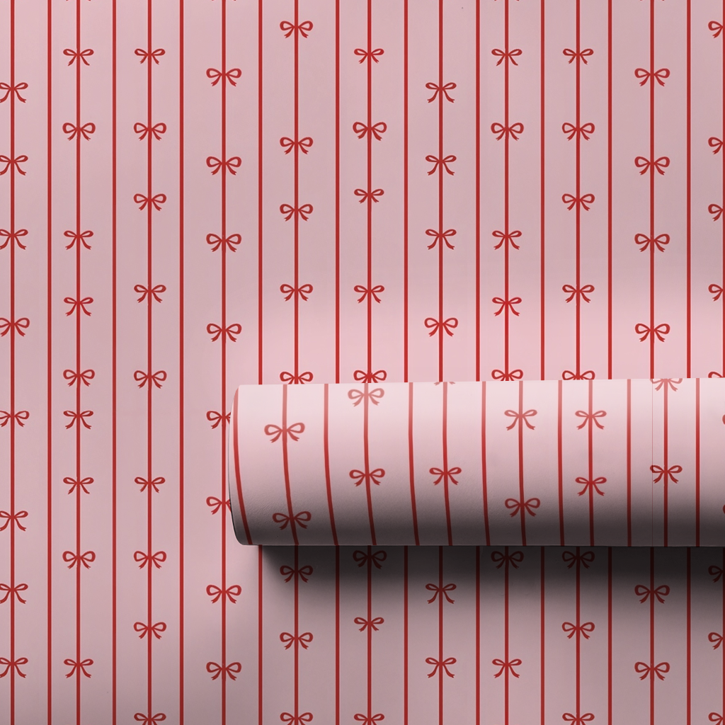 Tied in Lines - Wrapping Paper