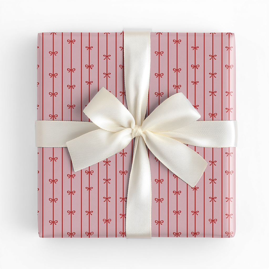 Tied in Lines - Wrapping Paper