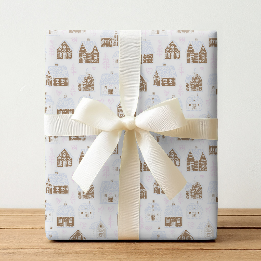 Gingerbread Village - Wrapping Paper