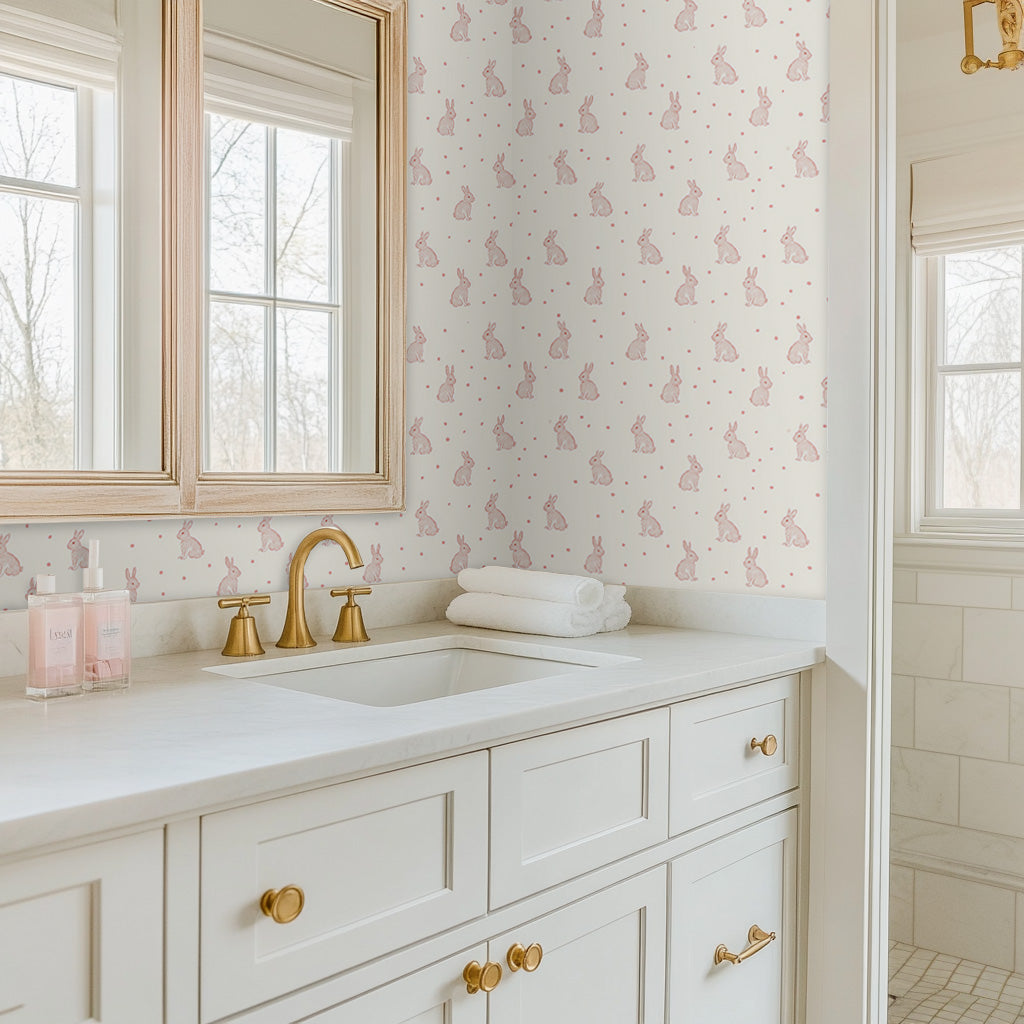 Bunny Ballet Wallpaper