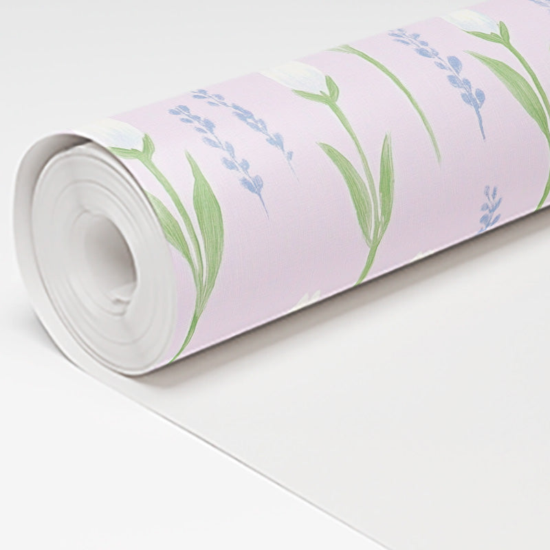 Lavender Lane Wallpaper