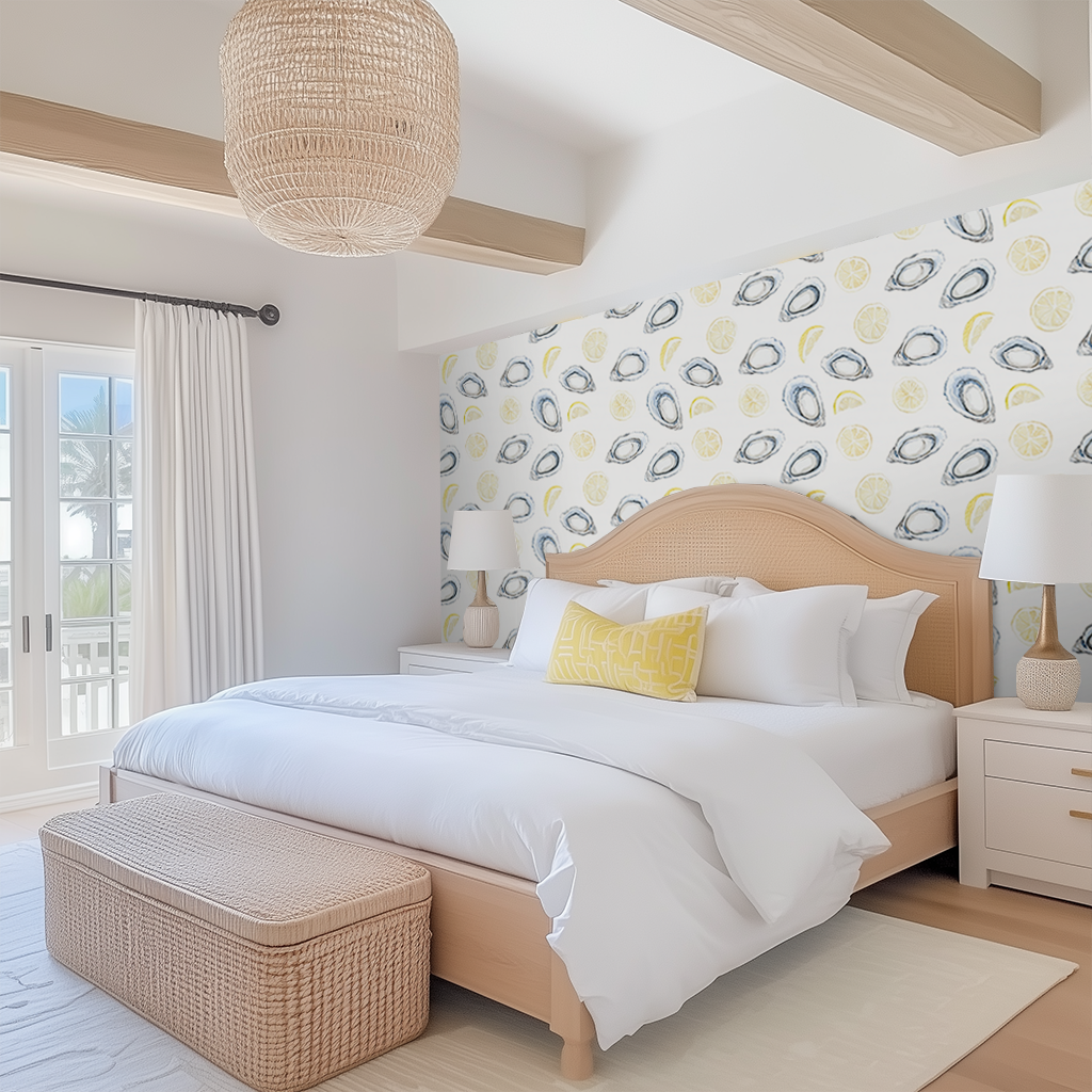 Pearls and Lemons Wallpaper