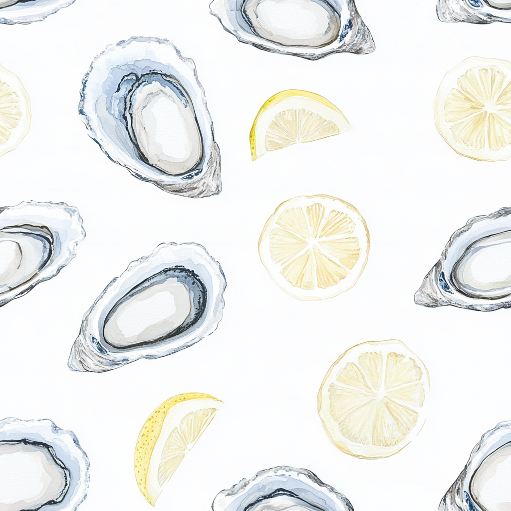 Pearls and Lemons Wallpaper