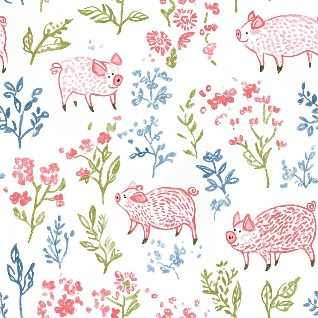 These Piggies Wallpaper