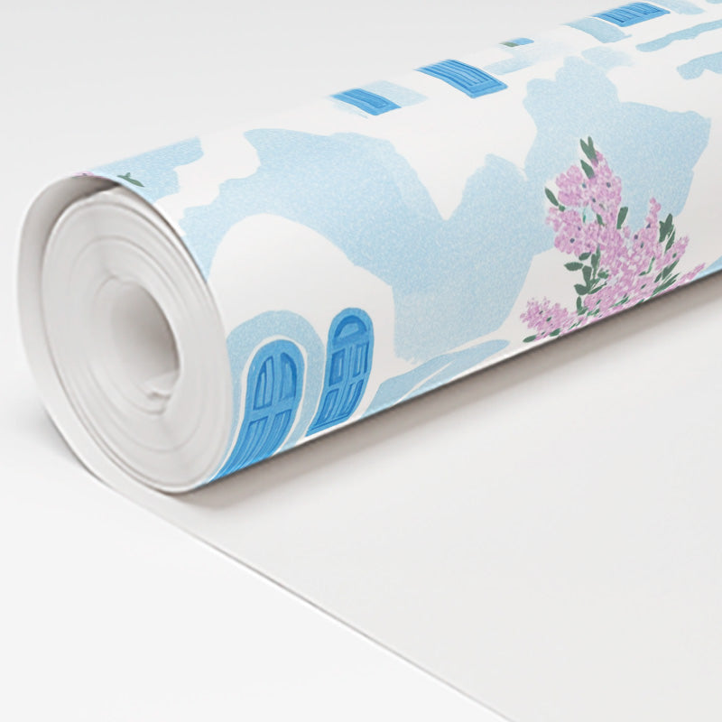 Santorini Sunset Wallpaper